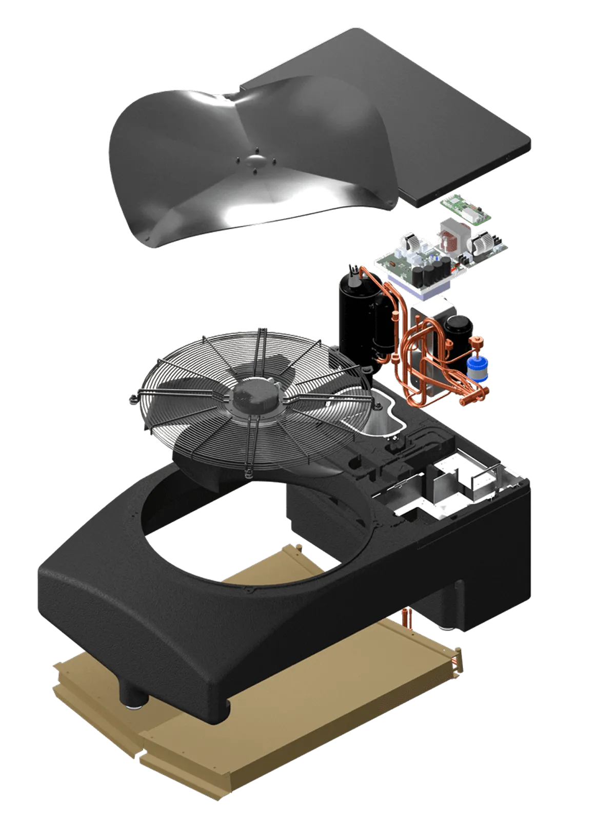 Blackbird - Weheat warmtepomp voor platte daken